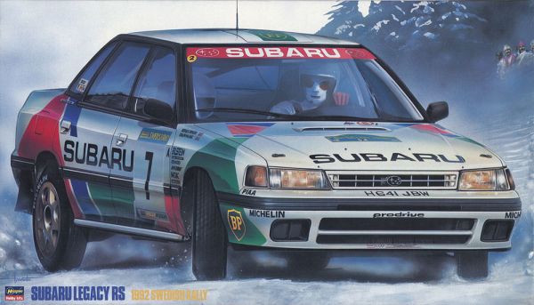 HAW20290 - SUBARU Legacy - Rallye de Suède 1992 à assembler et à peindre - 1