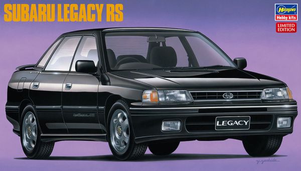 HAW20328 - SUBARU Legacy RS noir à assembler et à peindre - 1