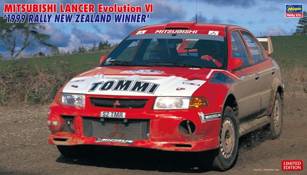 HAW20415 - MITSUBISHI Lancer Evo VI - Vainqueur du Rallye de Nouvelle Zélande 1999 à assembler et à peindre - 1