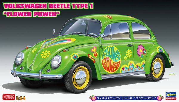 HAW20488 - VOLKSWAGEN Coccinelle - Flower Power à assembler et à peindre - 1