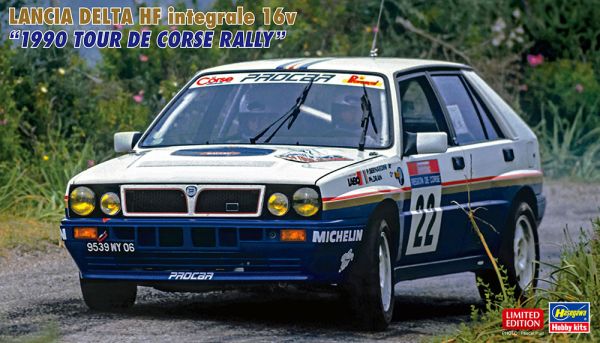 HAW20573 - LANCIA Delta HF Integrale 16v - Tour de Corse 1990 à assembler et à peindre - 1