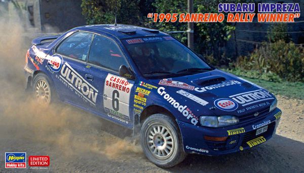 HAW20574 - SUBARU Impreza Rally de San Remo 1995 à assembler et à peindre - 1