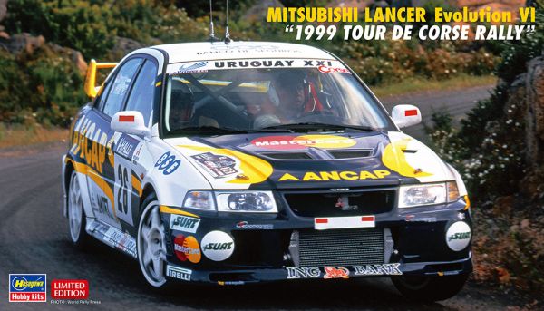 HAW20608 - MITSUBISHI Lancer Evo VI - Tour de Corse 1999 à assembler et à peindre - 1