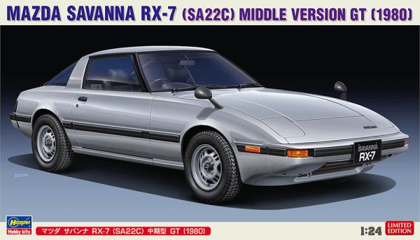 HAW20635 - MAZDA Savanna RX-7 1980 gris à assembler et à peindre - 1