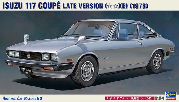 HAW21150 - ISUZU 117 coupé Late version 1978 gris à assembler et à peindre - 1