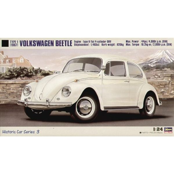 HAW21203 - VOLKSWAGEN  Beetle 1967 à assembler et à peindre - 1