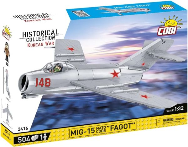 COB2416 - Avion MIG-15 FAGOT - 504 Pièces - 1