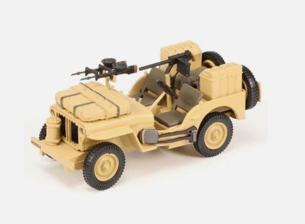 MCITY24212 - JEEP Willis British Sas avec arme VICKERS K - 1