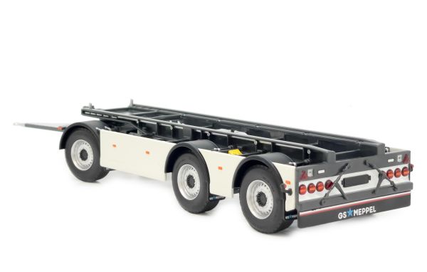 MAR2422-02 - Porte container GS Meppel HOOKLIFT pour SCANIA – Blanc - 1