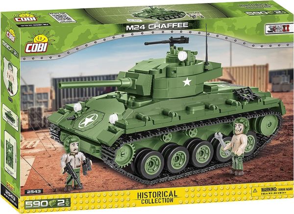 COB2543 - Char U.S M24 chaffee – 588 Pièces - 1