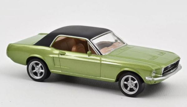 NOREV270585 - FORD Mustang Coupe 1968 Vert métallique - Jet-car - 1