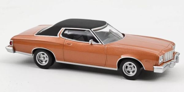 NOREV270587 - FORD Gran Torino 1974 Marron – Jet-car - 1