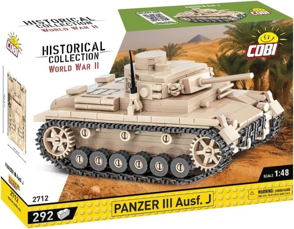 COB2712 - Char PANZER III AUSF.J - 297 Pièces - 1