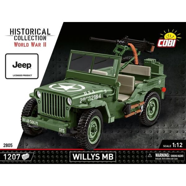 COB2805 - JEEP Willys MB – Édition exclusive – 1207 Pièces - 1