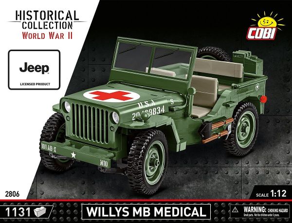 COB2806 - JEEP Willys MB Medical – 1131 Pièces - 1