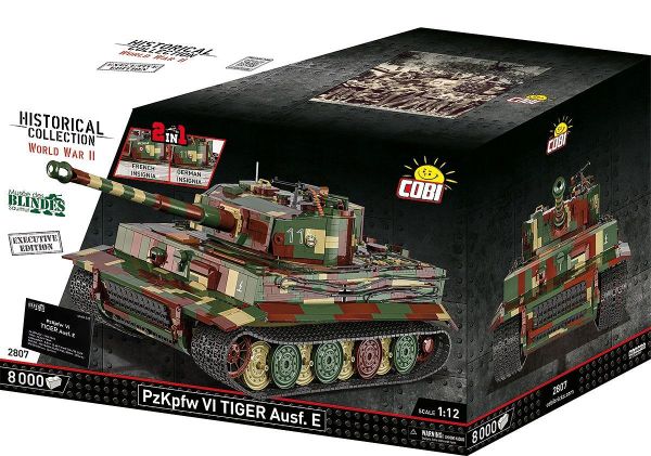 COB2807 - Char PzKpfw VI Tiger Ausf. E – Édition Exclusive – 8000 Pièces - 1