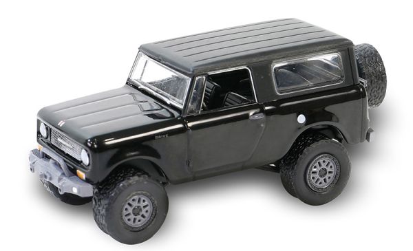 GREEN28150-B - HARVESTER Scout 1969 noir de la série BLACK BANDIT sous blister - 1