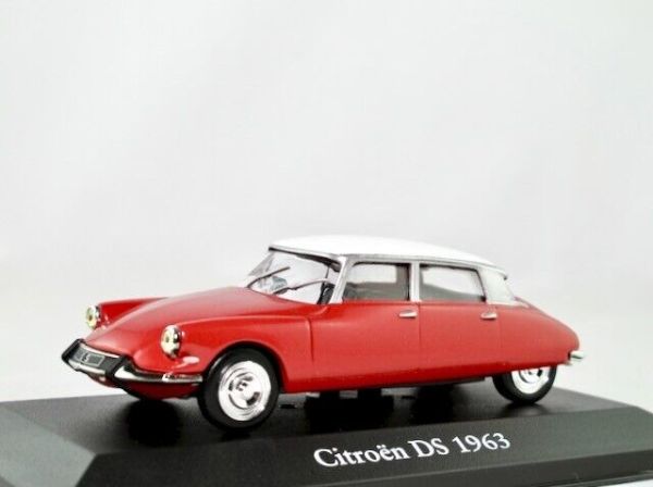 ATL2891005 - CITROEN DS 1963 rouge avec toit blanc - 1