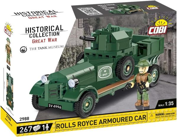 COB2988 - Véhicule militaire ROLLS ROYCE Armoured – 267 Pièces - 1