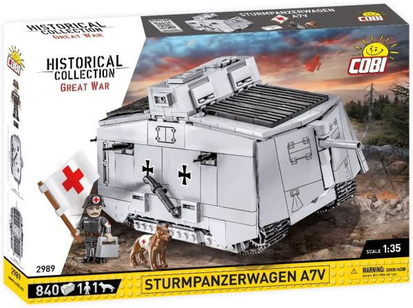 COB2989 - Char STURMPANZERWAGEN A7V – 840 Pièces - 1