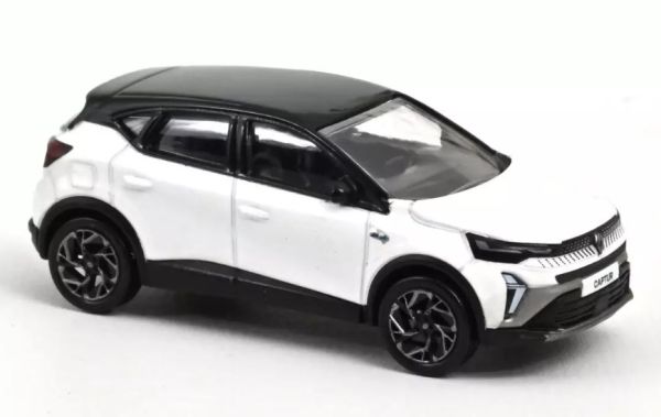 NOREV310970 - RENAULT Captur Esprit Alpine 2024 Blanc Nacré et Noir - 1