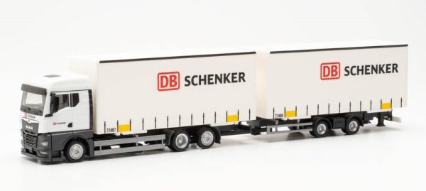 HER316040 - MAN TGX GM  6x2 porteur avec remorque 2 Essieux SCHENKER - 1