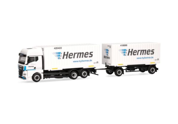 HER317658 - MAN TGX GX 6x2 avec remorque 1+1 essieu HERMES - 1