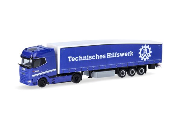 HER317764 - DAF XG 4x2 avec remorque 3 essieux HILFSWERK - 1