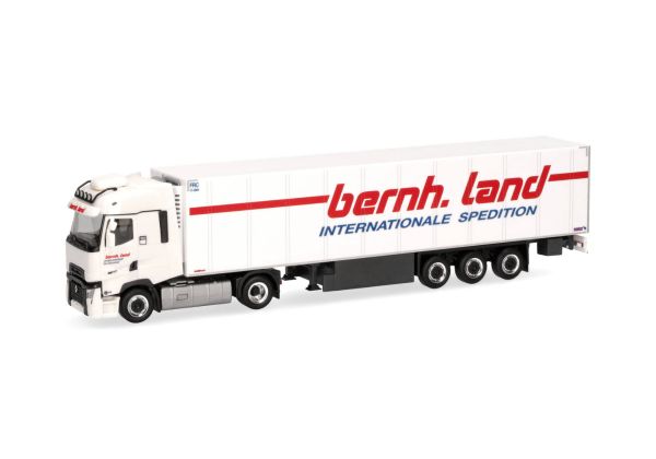 HER317795 - RENAULT T 4x2 avec remorque frigo 3 essieux BERNHARD LAND - 1