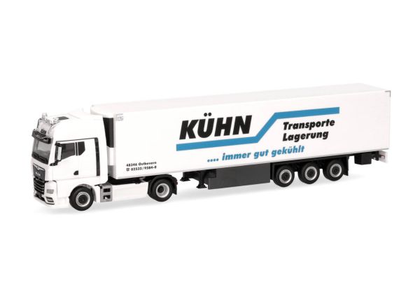 HER318020 - MAN TGX GX 4x2 avec remorque frigo 3 essieux KUHN - 1