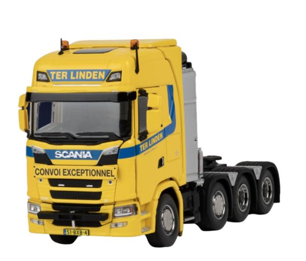 IMC32-0142 - SCANIA S Séries High Roof 8x4 avec remorque extensible 3 Essieux TER LINDEN - 1