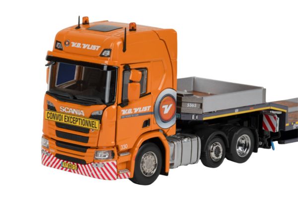 IMC32-0234 - SCANIA Série R High Roof 6x2 avec porte engins NOOTEBOOM 4 Essieux - VAN DER VLIST - 1