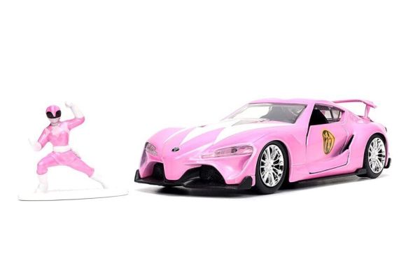 JAD33079 - TOYOTA FT-1 Concept avec POWER RANGER Rose - 1