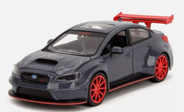 JAD34714 - SUBARU WRX STI 2016 avec figurine manga JUJUTSU KAISEN - 1