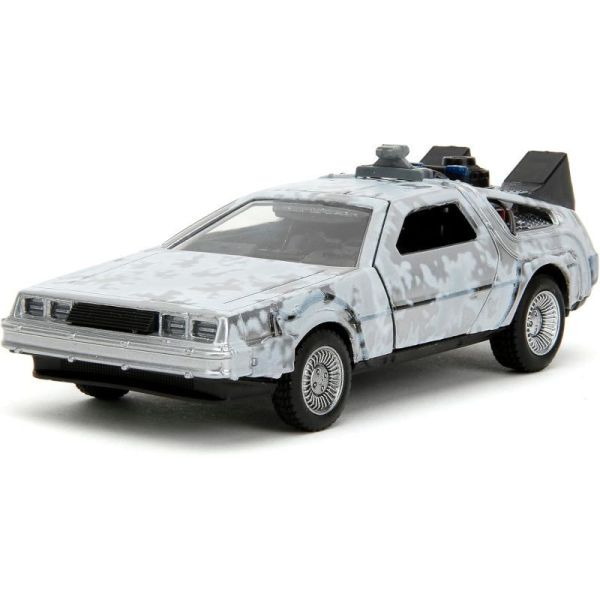 JAD34785 - DELOREAN  RETOUR vers LE FUTUR camouflage gris - 1