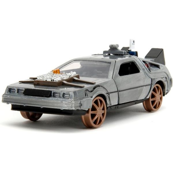 JAD34786 - DELOREAN grise RETOUR VERS LE FUTUR III - 1