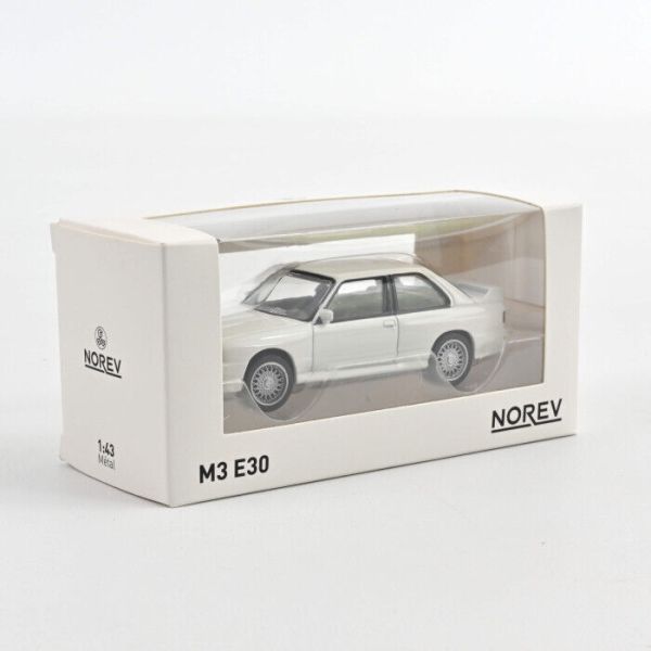 NOREV350012 - BMW M3 E30 1986 Blanc – Jet-car - 1