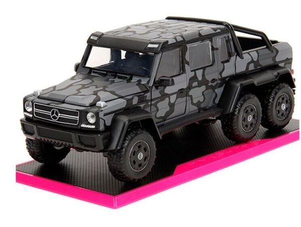 JAD35067 - MERCEDES-BENZ AMG G63 6X6 Noir camouflage PINK SLIPS - 1