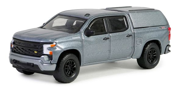 GREEN35280-F - CHEVROLET Silverado 1500 2023 gris de la série BLUE COLLAR sous blister - 1