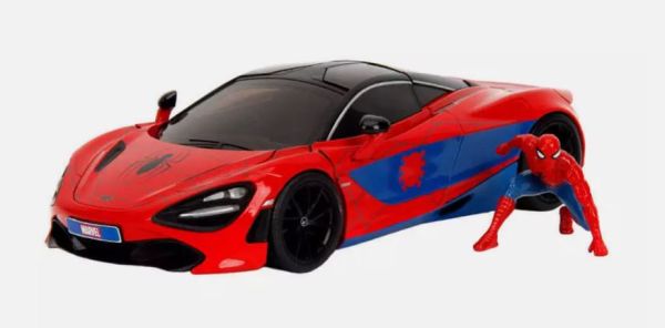 JAD35764 - McCLAREN 720S Marvel avec figurine SPIDERMAN - 1