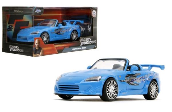 JAD35875 - HONDA S2000 2001 bleu - FAST and FURIOUS - 1