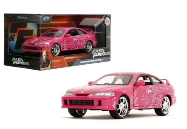 JAD35876 - HONDA Intégra Type R 1995 rose - FAST and FURIOUS - 1