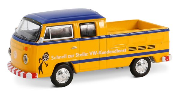 GREEN36100-D - VOLKSWAGEN Type 2 double Cab Pick-up DOKA de la série CLUB V-DUB sous blister - 1