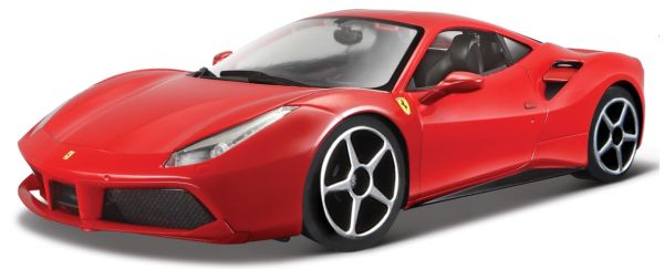 BUR36904RO - FERRARI 488 GTB Rouge - 1