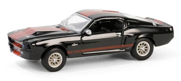 GREEN37310-A - FORD Mustang Eleanor 1967 Noir  de la série BARRETT JACKSON sous blister - 1