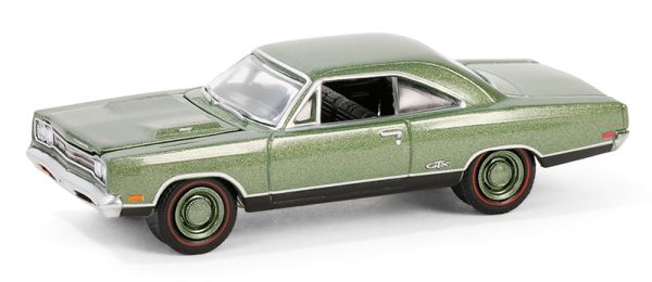 GREEN37310-B - PLYMOUTH Hemi GTX 1969 Vert de la série BARRETT JACKSON sous blister - 1