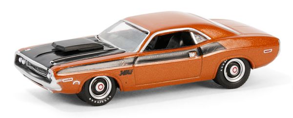 GREEN37310-C - DODGE Challenger T/A 1970 Orange de la série BARRETT JACKSON sous blister - 1