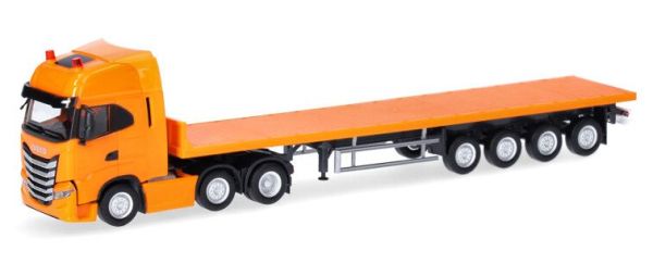 HER318259 - IVECO S-Way 6x2 avec plateau 4 essieux - 1