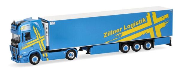 HER318457 - SCANIA CS 20 HD 4x2 avec remorque frigo 3 essieux ZILLNER - 1