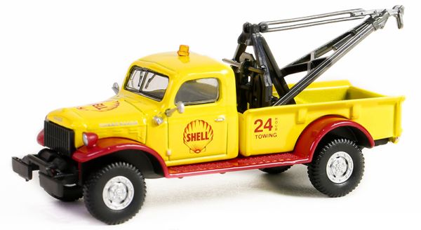 GREEN41155-A - DODGE Power Wagon Wrecker 1949 dépanneuse de la série SHELL sous blister - 1